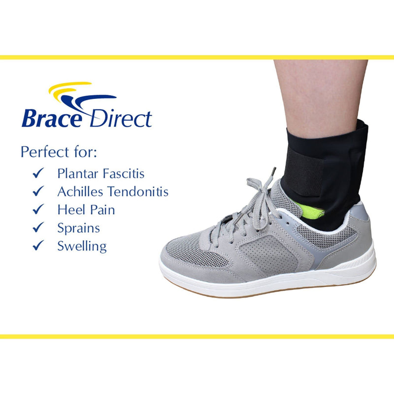 [Australia] - Plantar Fasciitis and Achilles Tendonitis Relief Daytime Air Pressure Foot Brace Strap - Support for Mild and Moderate Foot Pain Relief by Brace Direct Medium (Pack of 1) 