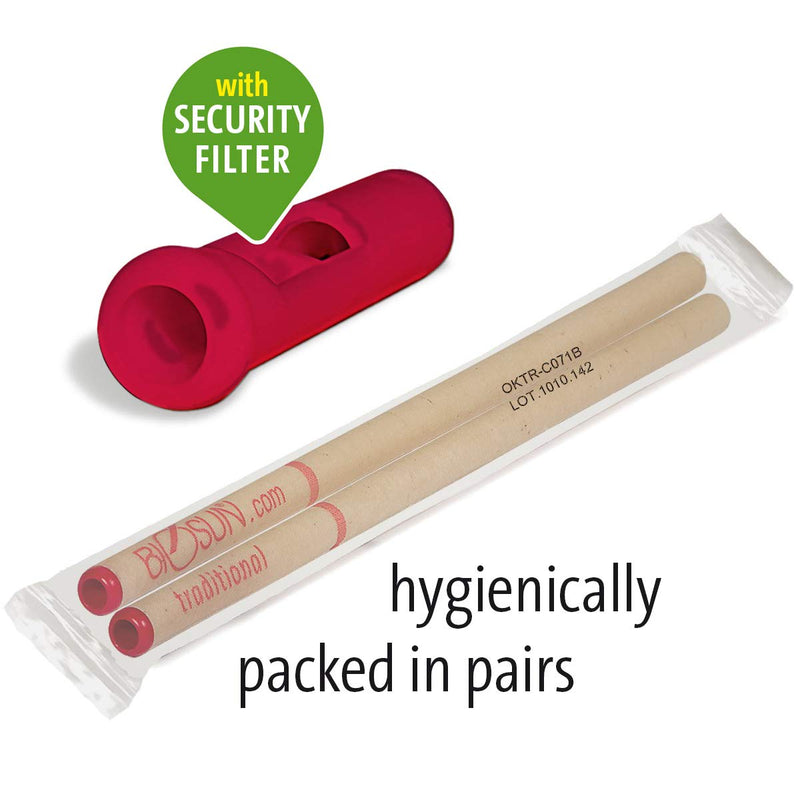 [Australia] - 6 Pieces (3 Pairs) Original BIOSUN earcandles/Ear Candles incl. Security-Filter. with The Magical Scent of Honey, sage and Camomile. 