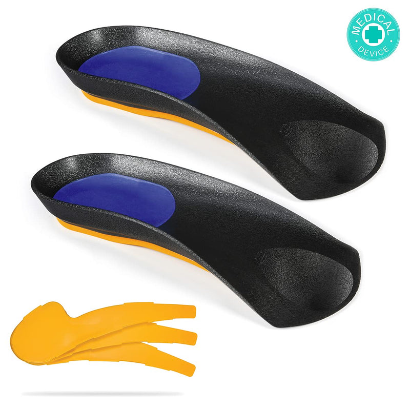 [Australia] - Orthotics Insoles Best Direct SUPERTHOTICS (for Men), Insoles for Arch Support, Plantar Fasciitis, Flat Feet, Instantly Relief Pain, Customizable (UK 8-10) UK 8-10 