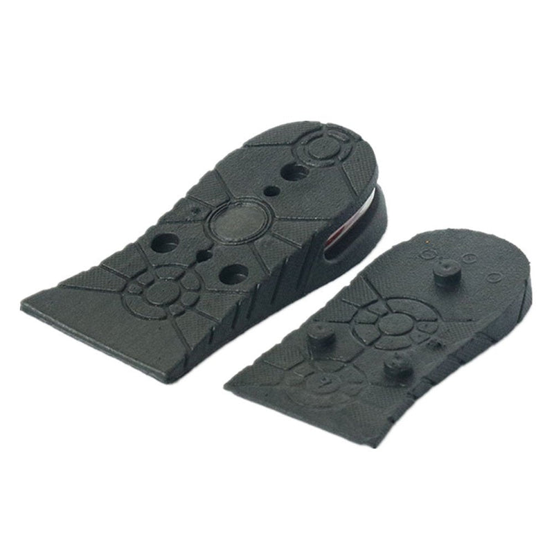 [Australia] - Height Increase Insoles 3-Layer Air up Shoe Lifts Elevator Shoes Insole -6 cm (2.4 inches) Heels Lift Inserts for Men and Women Half-length 