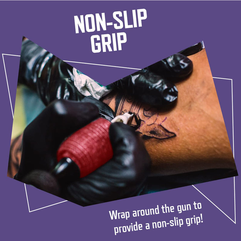 [Australia] - Inksafe Assorted Colours Self Adherent Cohesive Bandages 5cm x 4.5m Box of 12 - Uses Include Tattoo Grip Wrap, Vet Wrap, Tape for Wrist and Ankle Sprains 