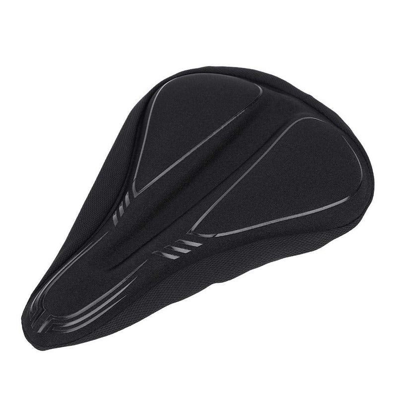 [Australia] - Keenso Comfortable Bike Thickening Saddle Cover for Padded Bicycle Saddle with Soft Cushion Replacement Improves Riding Comfort Large 