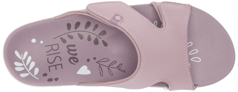 [Australia] - Spenco Women's Kholo Rise Slide Sandal 8.5 Wide Elderberry 