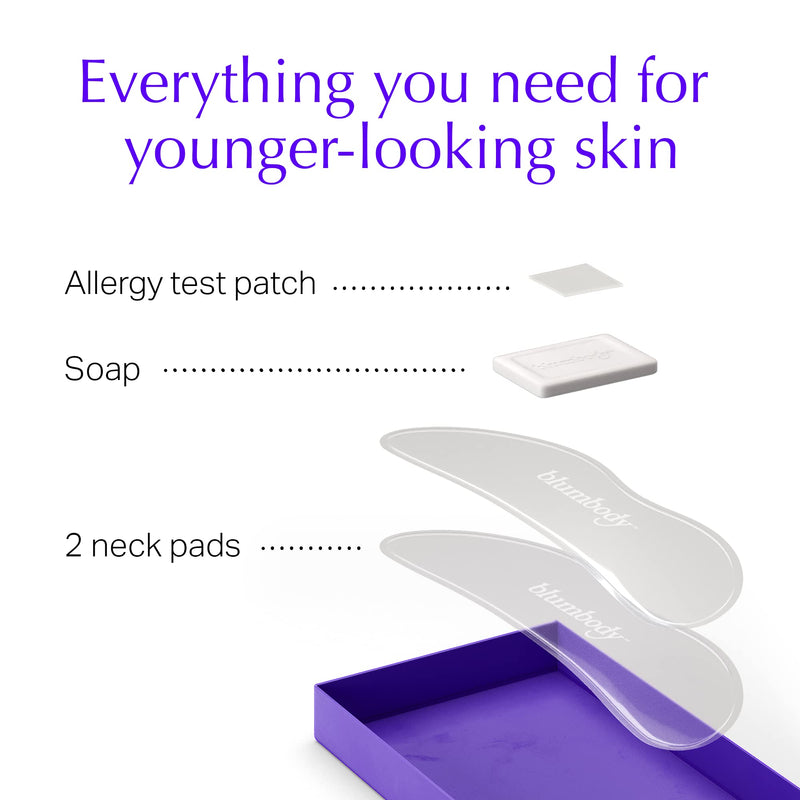 [Australia] - Neck Wrinkle Pads - Anti-Ageing Advanced Neck Firming & Skin Tightening Treatment - Skin-Safe Silicone Skincare Patches - Overnight Reusable Crepe Erase & Neck Lift (1-mo Supply) 2 Neck Pads | Best Seller for Neck Wrinkle Pads 