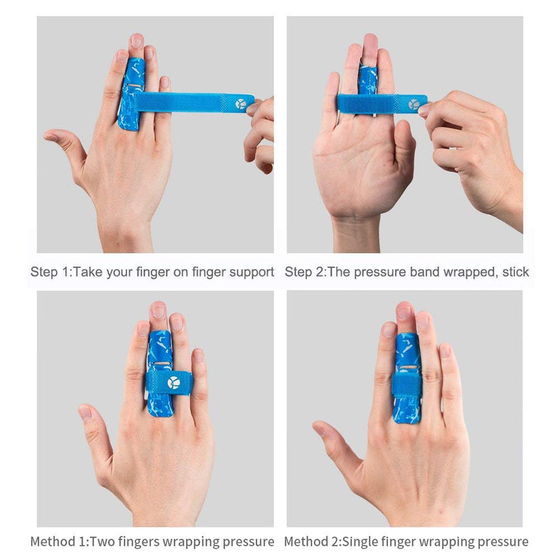 [Australia] - Kuangmi Finger Sleeve Support Protector Finger Splint Brace Pain Relief for Basketball Volleyball Baseball （S/M, Black) Small/Medium (Pack of 1) 
