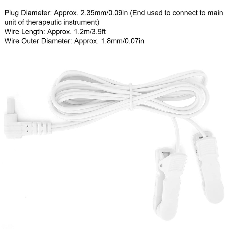 [Australia] - TENS Ear Clip, Convenient Carry Electrode Lead Ear Clip for Digital Therapy Machines for TENS Machines 