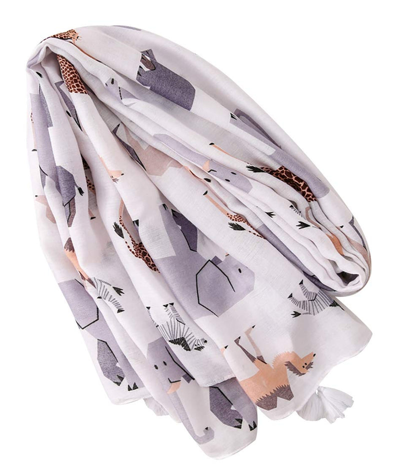 [Australia] - FAIRYGATE Scarf Women Long Winter Spring Soft Warm Scarves for Women Ladies with Tassel Shawls Wraps L 17228 