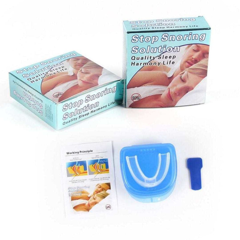 [Australia] - Anti Snore Mouthpiece Snore Stopper Preventer - Anti Snoring Solution, Reusable Mouth Guard for Snoring Relief, Teeth Protector from Grinding (1 Pcs) 