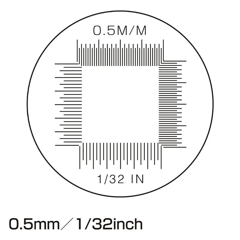 [Australia] - Engineer SL-71 LED Flashlight Loupe Magnifier with 10x Mounted Square Scale x10 - 30mm Lens 
