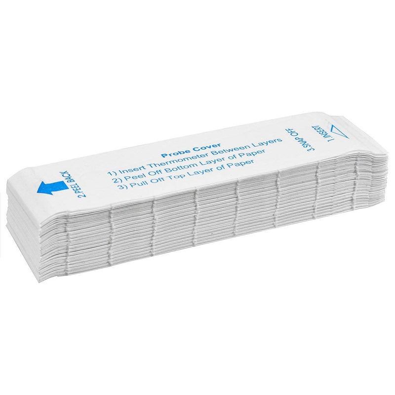 [Australia] - Care Touch CTPC100 Disposable Universal Probe Covers, Shape (Pack of 100) 