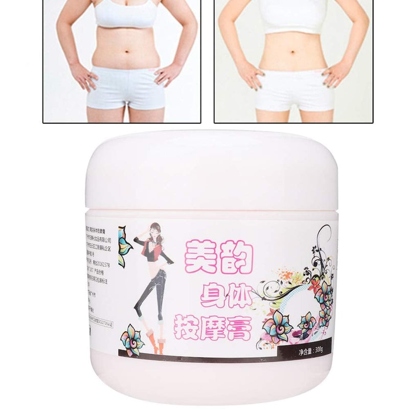 [Australia] - 300g Body Slimming Cream, Fast Slimming Powerful Fats Removal Massage Cream for Abdominal Waist Arm Thigh, Natural Anti-Cellulite Cream 