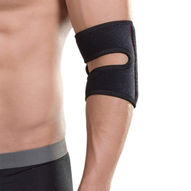 [Australia] - Senston Elbow Brace Adjustable Breathable Neoprene Elbow Support Arm Wrap Strap 1 Pack 