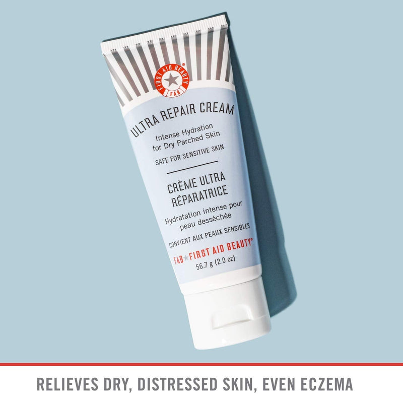 [Australia] - First Aid Beauty Ultra Repair Cream Intense Hydration Moisturiser for Face and Body - 2 oz. Travel Size 56 g 