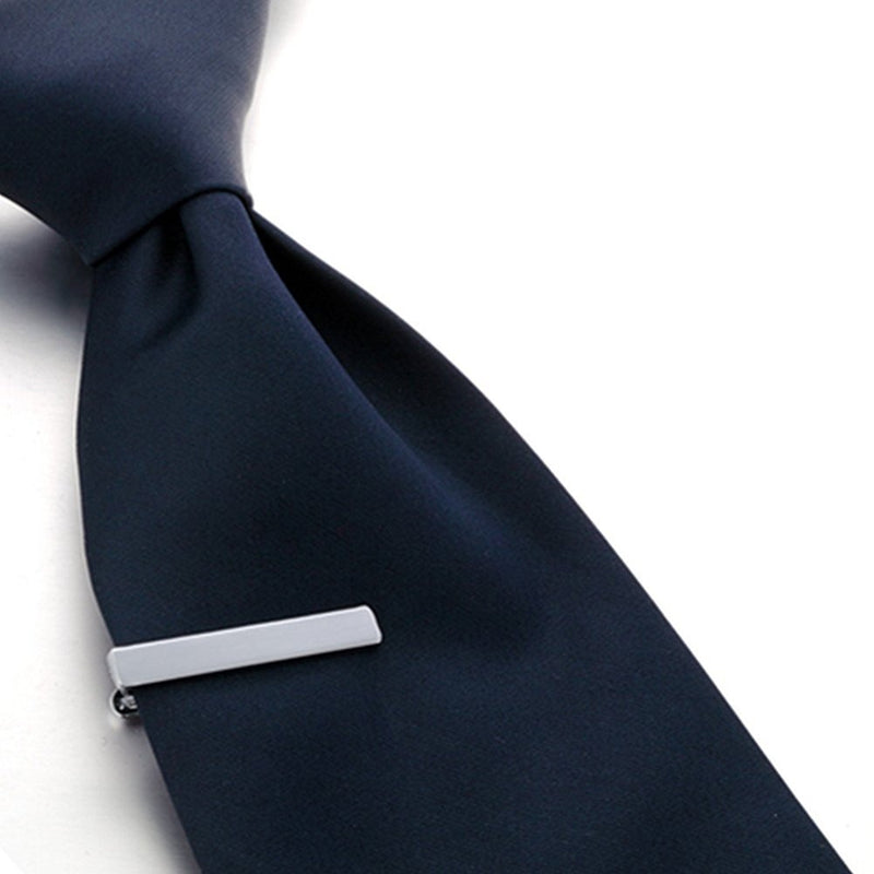 [Australia] - AnotherKiss Men's Fashion Alloy Metal 1.5" Skinny Tie Clip - 3 Pcs Set 