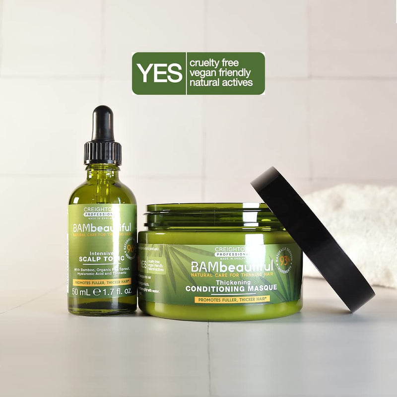 [Australia] - BAMBEAUTIFUL Intensive Scalp Tonic (50ml) – Multi Award Winning Scalp Tonic. Proven to help with the reduction of hair loss & promote thicker, denser hair in 90 days. 50 ml (Pack of 1) 