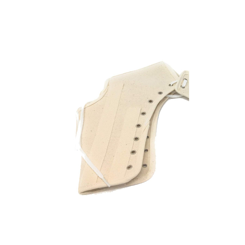 [Australia] - OTC Ankle Splint, Canvas Lace-Up, Rigid Metal Stays, Large 