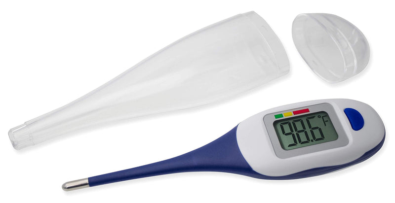 [Australia] - Apex Large Face LCD Fast Read Digital Thermometer for Adults and Children - Instant Read Thermometer for Fever Detection with Quick 5 Second Read Time 