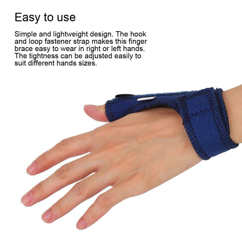 [Australia] - Breathable Thumb Stabilizer Support Brace, Thumb Spica Splint, for Easing Pain Fixing Thumb Knuckle(M) M 