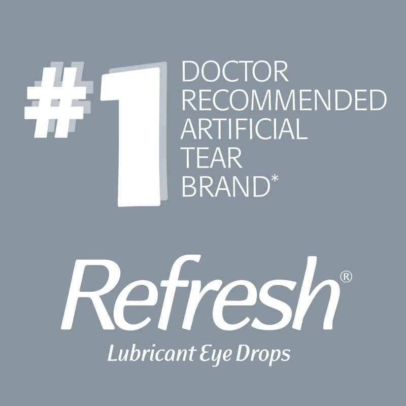 [Australia] - Refresh Optive Advanced Lubricant Eye Drops, Preservative-Free, Single-Use Containers, 0.01 Fl Oz - 30 Count (Pack of 1) 