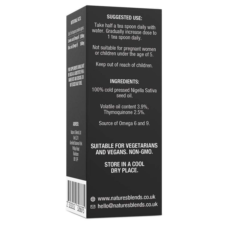 [Australia] - Ethiopian Strong Cold Pressed Black Seed Oil, 100ml 100 ml (Pack of 1) 