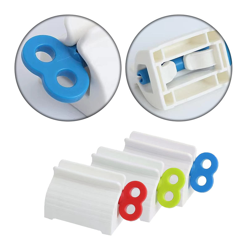 [Australia] - 6-pack of rolling tubes 、squeezers, toothpaste holder swivel, toothpaste dispenser, squeezer metal tube for toothpaste, cosmetic, tube ketchup, etc. 