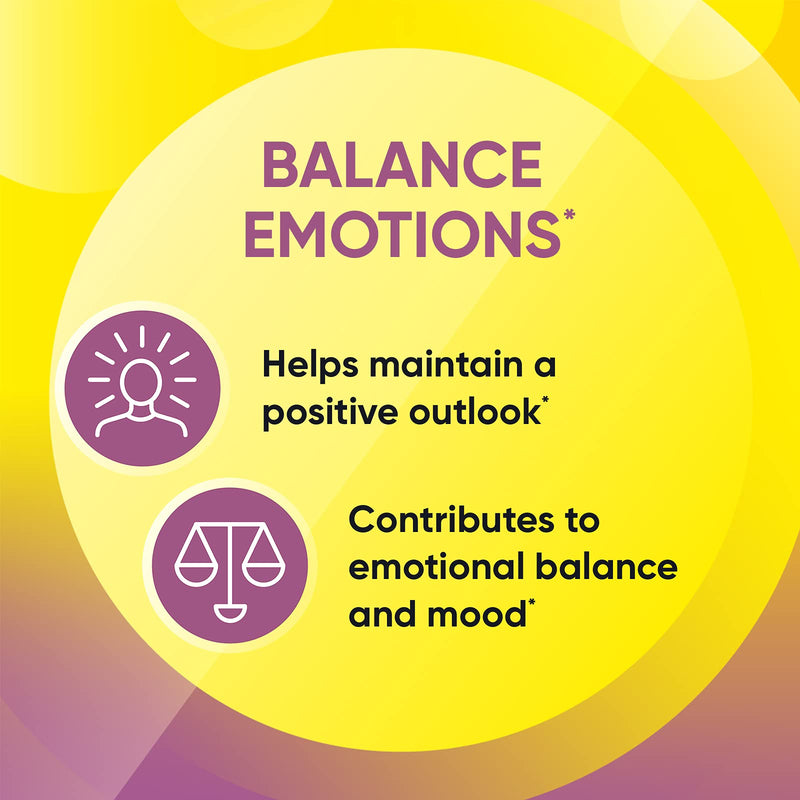 [Australia] - Nelsons Rescue Balance & Positivity Capsules, support for emotional balance and mood, format 30 Vegan Capsules, one a day 