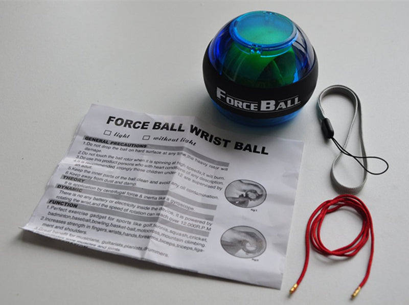[Australia] - WINCSPACE Wrist Trainer Powerball Arm Strengthener Essential Gyroscopic Wrist Forearm Exerciser Ball Blue 