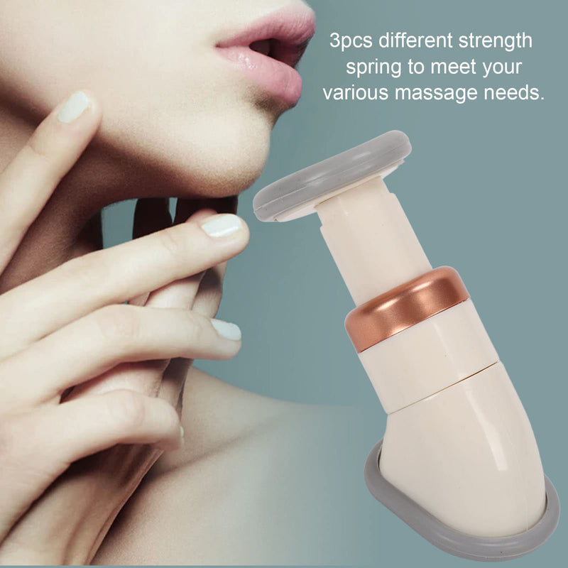 [Australia] - Neckline Slimmer Toning Massager System, Double Chin Remover Facial Neck Line Exerciser Chin Massager, Face Lift Thin Double Chin Reducer for Men and Women 