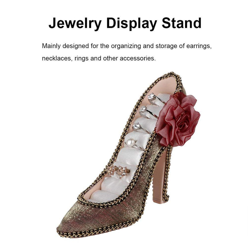 [Australia] - Oumij Jewelry Holder Earring Necklace Jewelry Organizer Display Tree Display Stand Home Decoration Bracelet Organizer Resin Crafts(High Heels) High heels 