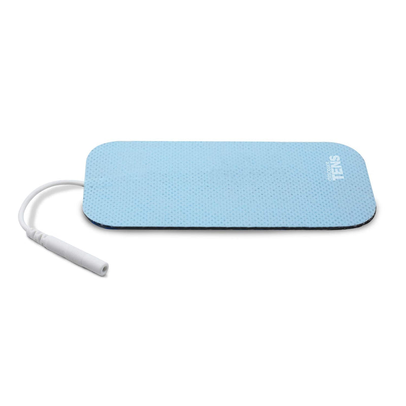 [Australia] - TENS Wired Electrodes Compatible with HealthMateForever, 8-2 inch x 4 inch Premium HealthMate Compatible Replacement Pads for TENS Units, Discount TENS Brand (2 inch x 4 inch 8 Pack) 