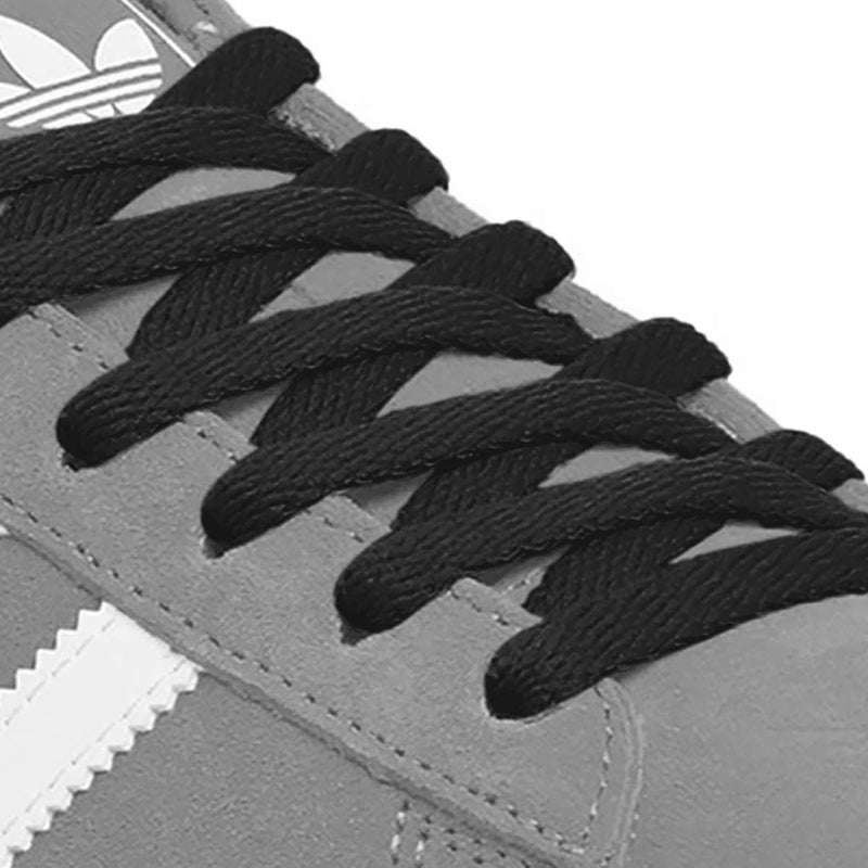 [Australia] - Flat Shoelaces Sneaker Shoe Lace (2 Pair) Flat Shoe String - For Canvas Sneaker Athletic Tennis Shoelace Replacements 27 inches (69 cm) Black 