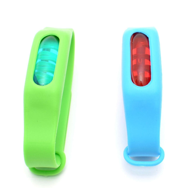 [Australia] - SHATCHI Natural Repellent Mosquito Insect Bracelet Non Toxic Deet-Free Band Soft Rubber Material, Multi, One Size 