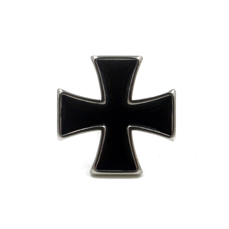 [Australia] - Knights Templar Black Cross Pair of Cufflinks & Tie Bar Clip 