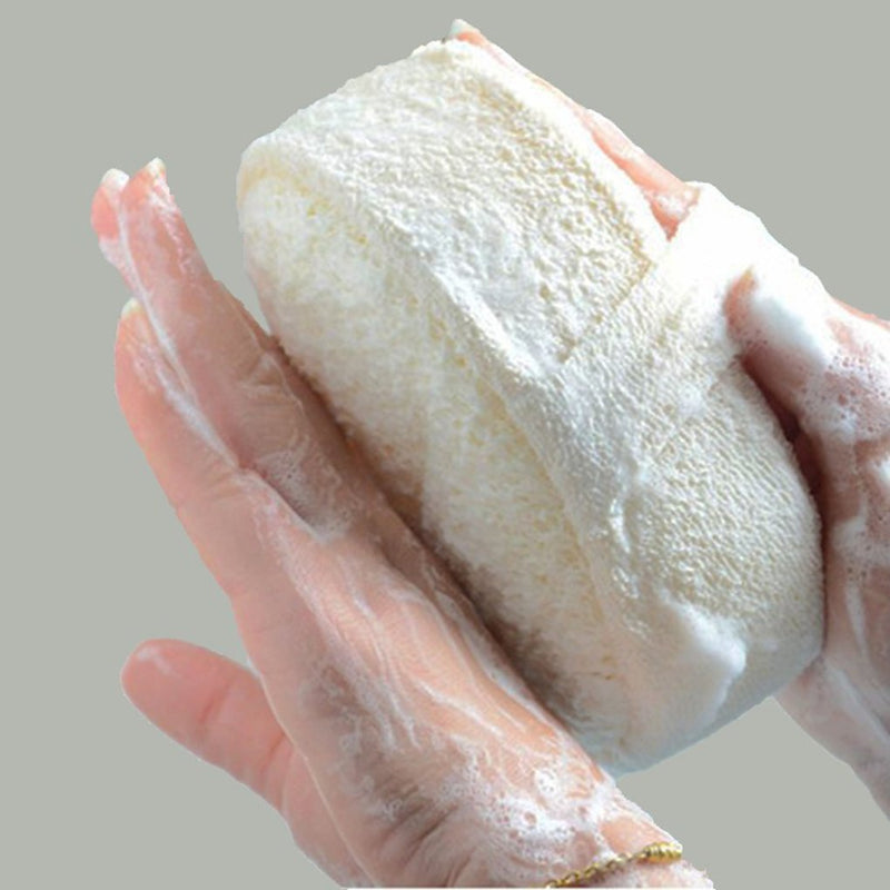 [Australia] - Natural Loofah Sponge Bath Ball Shower Rub for Whole Body Healthy Massage Brush Scrubber Exfoliator Bathing Massage Brush Pad 