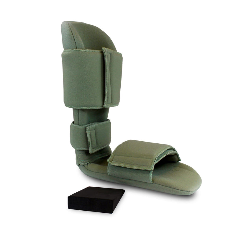 [Australia] - Padded Night Splint 90 Degree Immobilizing Stretching Sleeping Boot - Recovery for Plantar Fasciitis, Drop Foot, Achilles Inflammation, Heel Spurs and more by Brace Direct Medium (Pack of 1) 