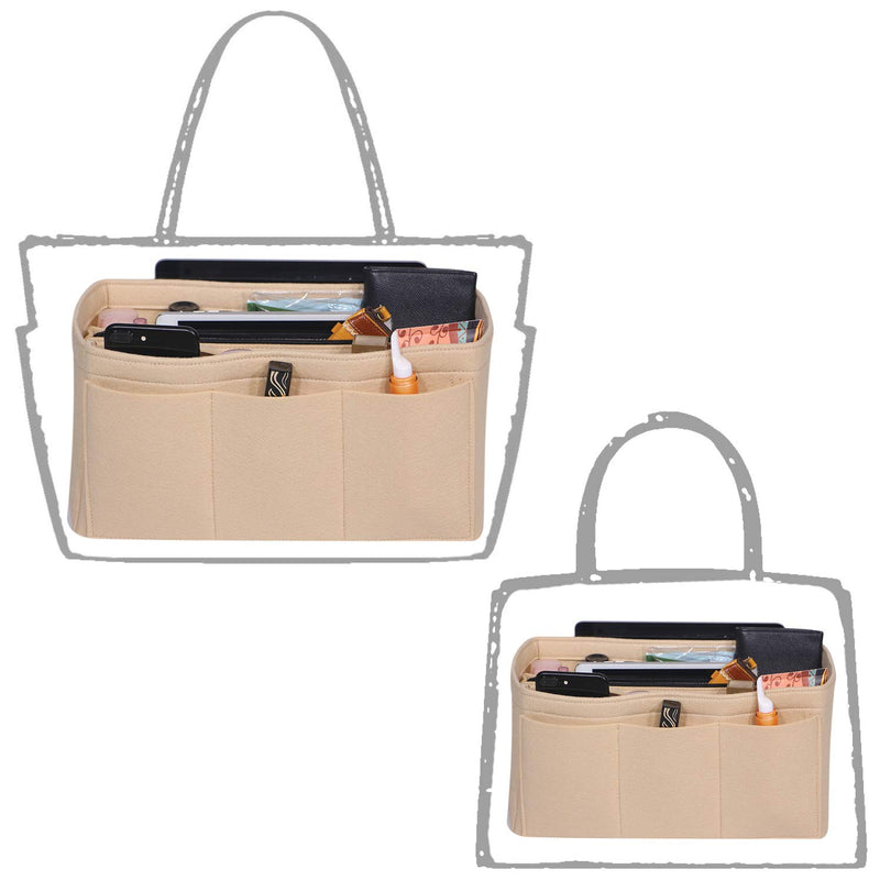 [Australia] - Felt Insert Bag Purse Organizer, Felt Bag Organizer,women purse handbag bag,Handbag Tote Bag in for Speedy Neverfull Longchamp Medium 