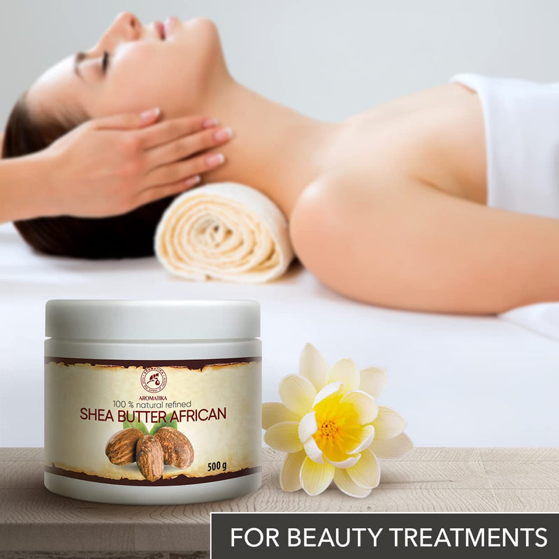 [Australia] - Shea Butter African - Refined 250g - Butyrospermum Parkii Butter - African -Ghana - 100% Pure & Natural - Sheabutter - Best for Hair - Skin - Lip - Face - Body care - Karite Shea Butter 