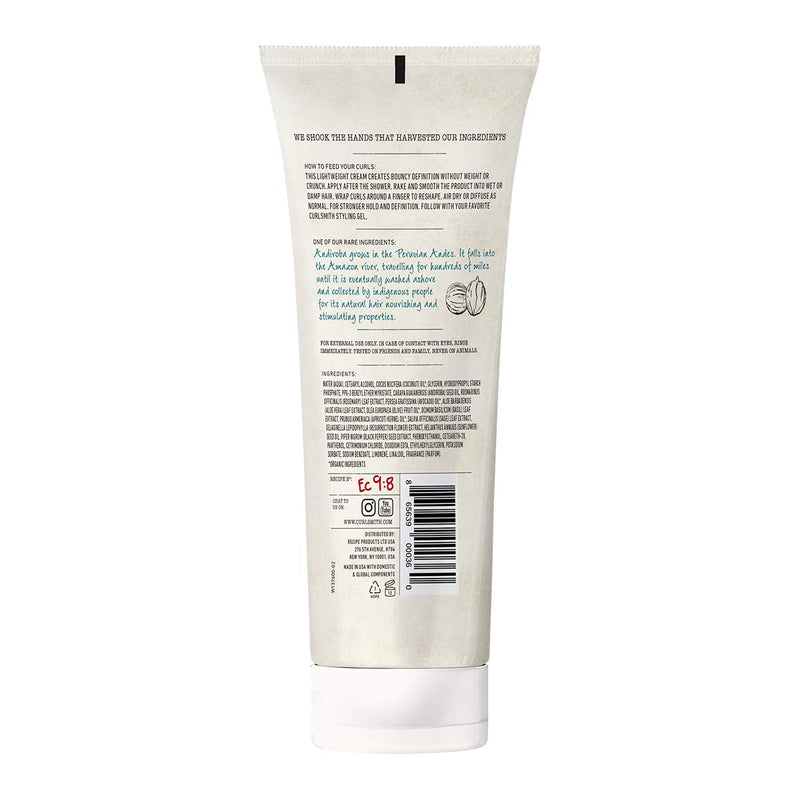 [Australia] - Curlsmith - Hold Me Softly Style Balm - Vegan Soft Hold Styling Cream for Wavy and Curly Hair, Natural Look (8fl oz)… 8 Fl Oz (Pack of 1) 