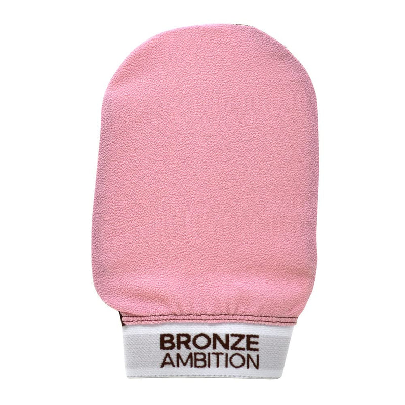 [Australia] - Creightons Bronze Ambition Dual Purpose Exfoliating Mitt - Prepare Skin & Remove Unwanted Tan from Palms, Ankles, Knees or Elbows., Brown 