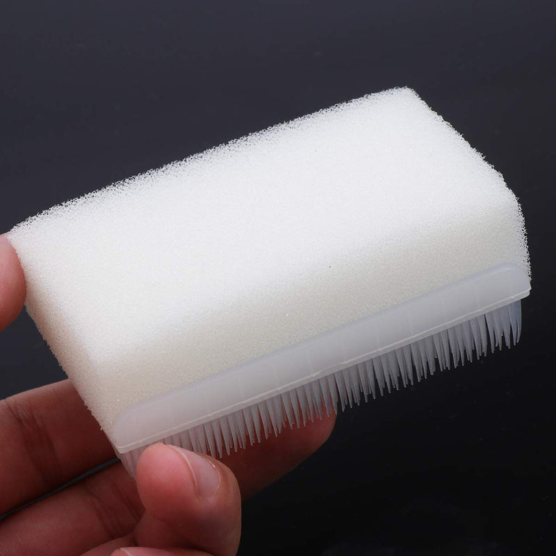 [Australia] - HEALLILY Wilbarger Brush Autism Brush Therapressure Brush for Occupational and Sensory Tools Pressure Massage Stimulates and Calms Kids or Adults (White) 
