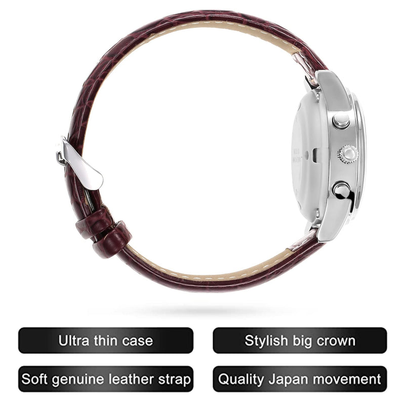 [Australia] - English Talking Watch for Blind Seniors and Visually Impaired People Announcement of Time, Date and Day of The Week, for Seniors, Strap. 