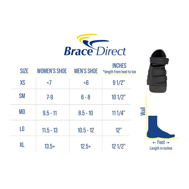 [Australia] - Squared Toe Post Op Shoe - Adjustable Medical Walking Shoe for Post Surgical or Operation Support, Broken Foot or Toe, Stress Fractures, Bunions, Hammer Toe for Left or Right Foot L3260 by Brace Align XS 