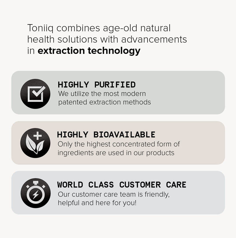 [Australia] - 200 Billion CFU Probiotic Supplement by Toniiq - 30 Verified Third-Party Tested Strains - Fully Shelf-Stable Probiotics Formula with Prebiotic Blend - Extended Release Capsules 