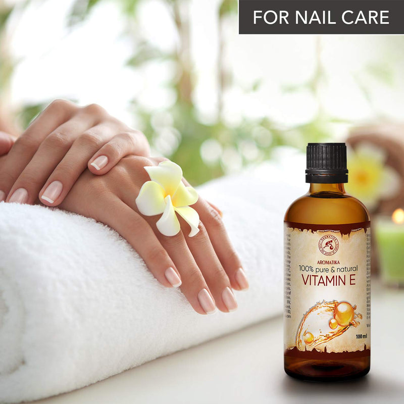 [Australia] - Vitamin E Oil 200ml for Hair, Face, Body, Anti Aging Skin Care for Sensitive Oil - Anti Wrinkle Natural Tocopherol Oil 
