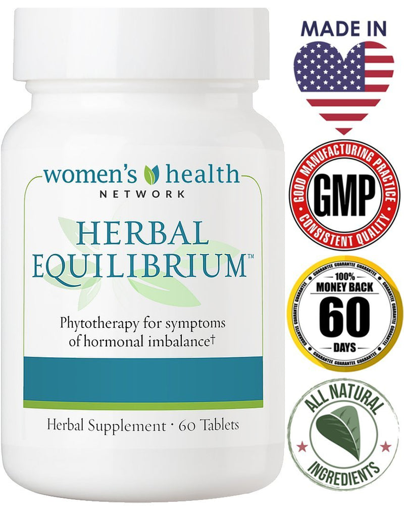 [Australia] - Herbal Equilibrium - 60 Tablets - Natural Menopause Relief Supplement for Hormonal Imbalance and Hot Flashes 
