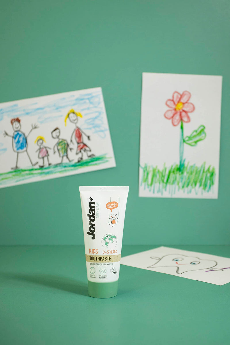 [Australia] - Jordan Green Clean Kids (0-5) Toothpaste 50ml 