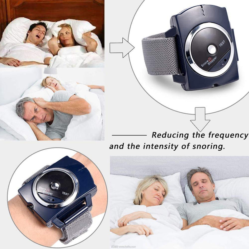 [Australia] - Yitengteng Snore Stopper Wristband Infrared Intelligent Anti Snoring Bio-Feedback Watch Pure Sleeping Night Guard Aid 