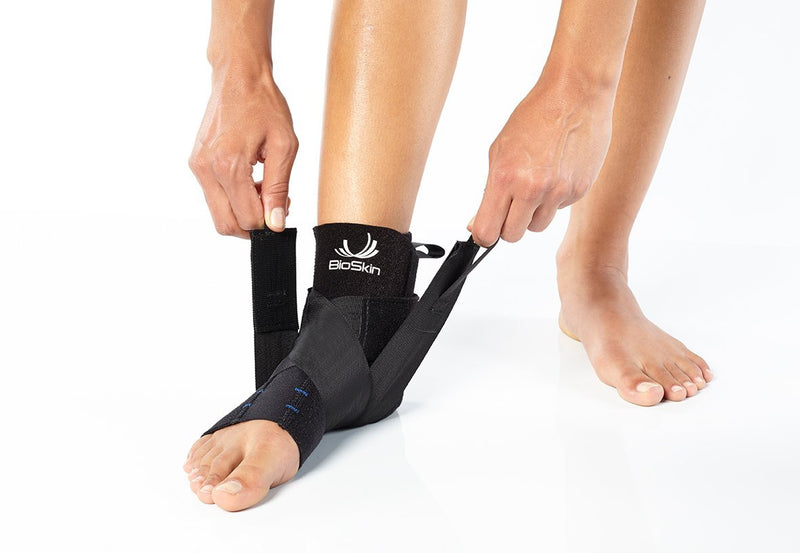 [Australia] - Premium Compression Ankle Brace for Sprained Ankle, Swollen Ankle and Post Op Recovery - Bioskin (XS-S) XS - S 