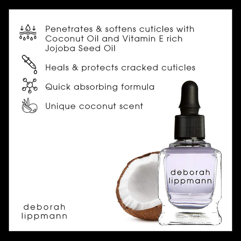 [Australia] - Deborah Lippmann Cuticle Care | Intensive Cuticle Treatment Therapy | Promotes Proper Treatment and Cuticle Care | No Soaking, No Peeling, No Nipping Cuticle Oil 