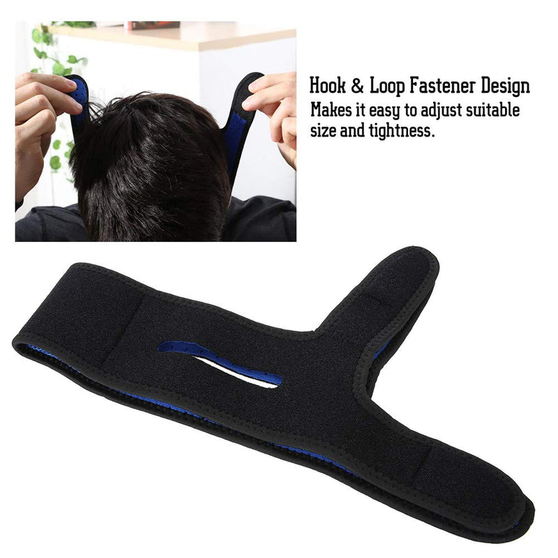 [Australia] - TMISHION Anti Snoring Strap, Adjustable Chin Strap Stop Snoring Headband Jaw Support Facial Lifting Belt Solution Brace Men Women Relief Snore Stop Sleep Aid Comfortable Snoring Solution Snore Stop 